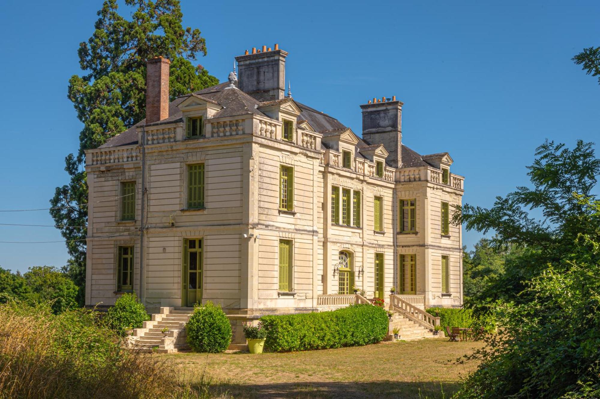Le Chateau Du Breuil Mazières-de-Touraine Exterior foto